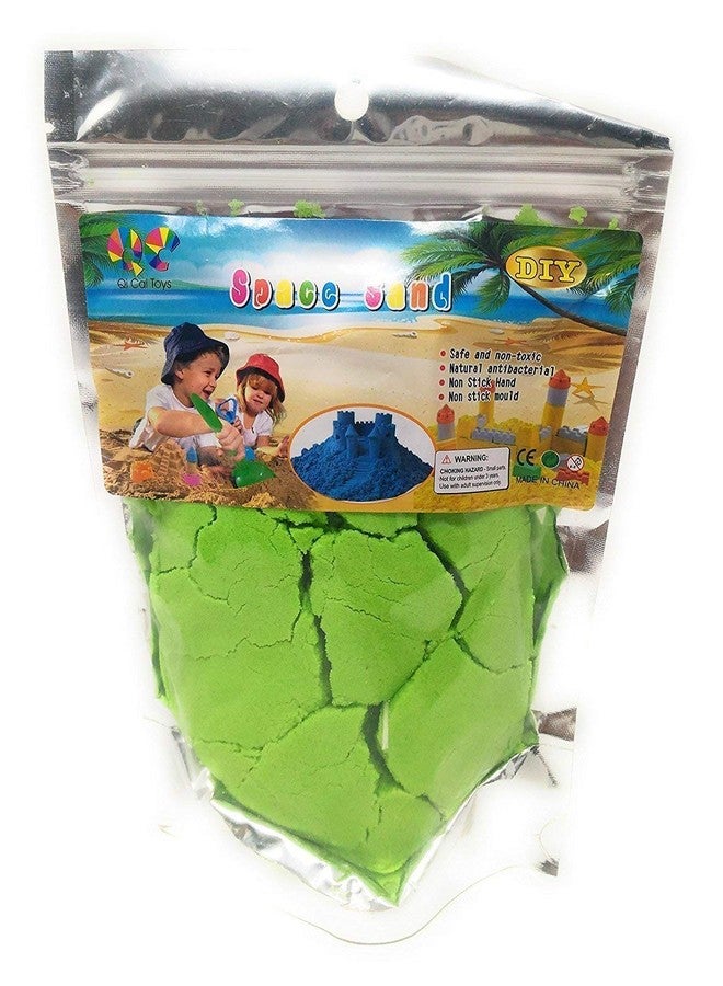 Kartunbox 500 GM Children Sandcastle Set for Kids 3+ | Kinetic Sand Packet with Moulds Toys | Reusable Craft Sand | Amazing Active Magic Gluten Free Clay Sand | Stress Relieving Children's Slime Play Sand for Kids - Assorted Color Sand,Sand - Image 1